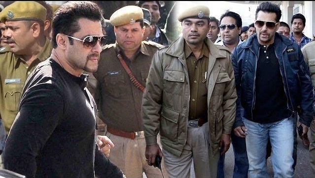 Salman in Jaipur for the black buck case